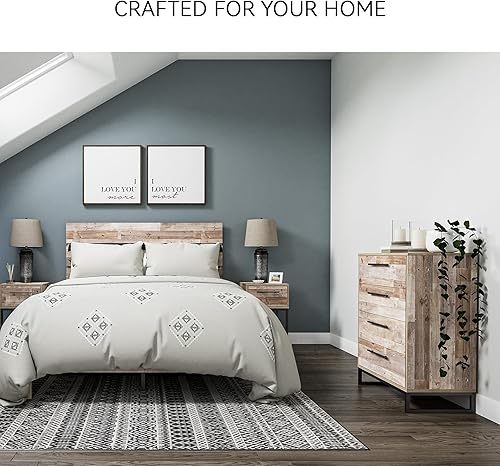 Miniatura 5 de Signature Design by Ashley Neilsville - Pecho de 5 cajones color marrón claro