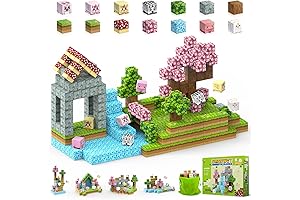 Magnetic Building Blocks: 108-Piece Sensory Haven for 4-Year-Old Explorers