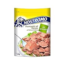 Nostromo – Trancetti di tonno all’olio di oliva, 1 busta da 1kg. Facili da aprire e pronti all’uso, già sgocciolati.