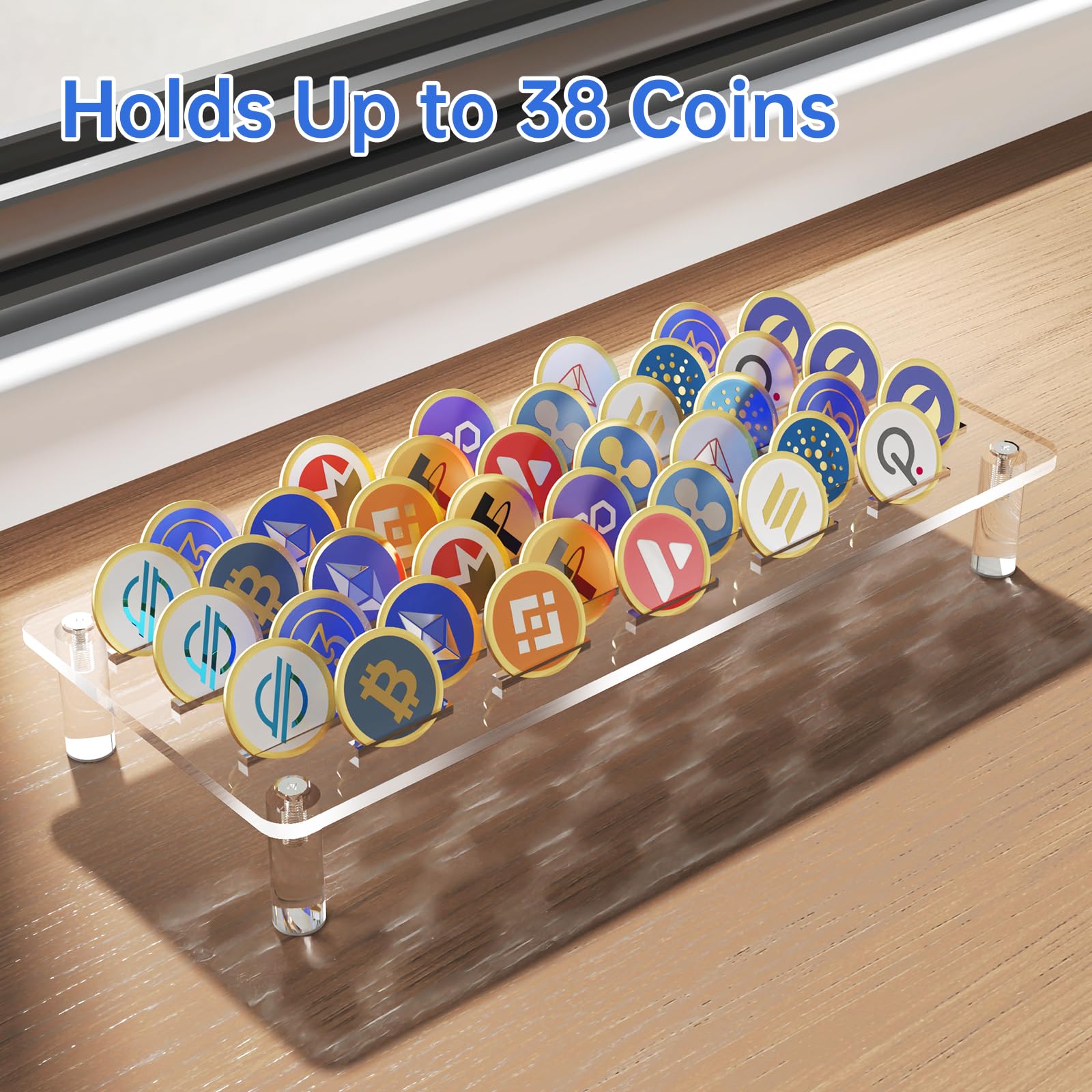 OnFireGuy Capsule Tube for Air-Tite LRG - Model H Coin Capsule Holders | Coin Holder Storage Tube (3pcs Red Cap Tubes)