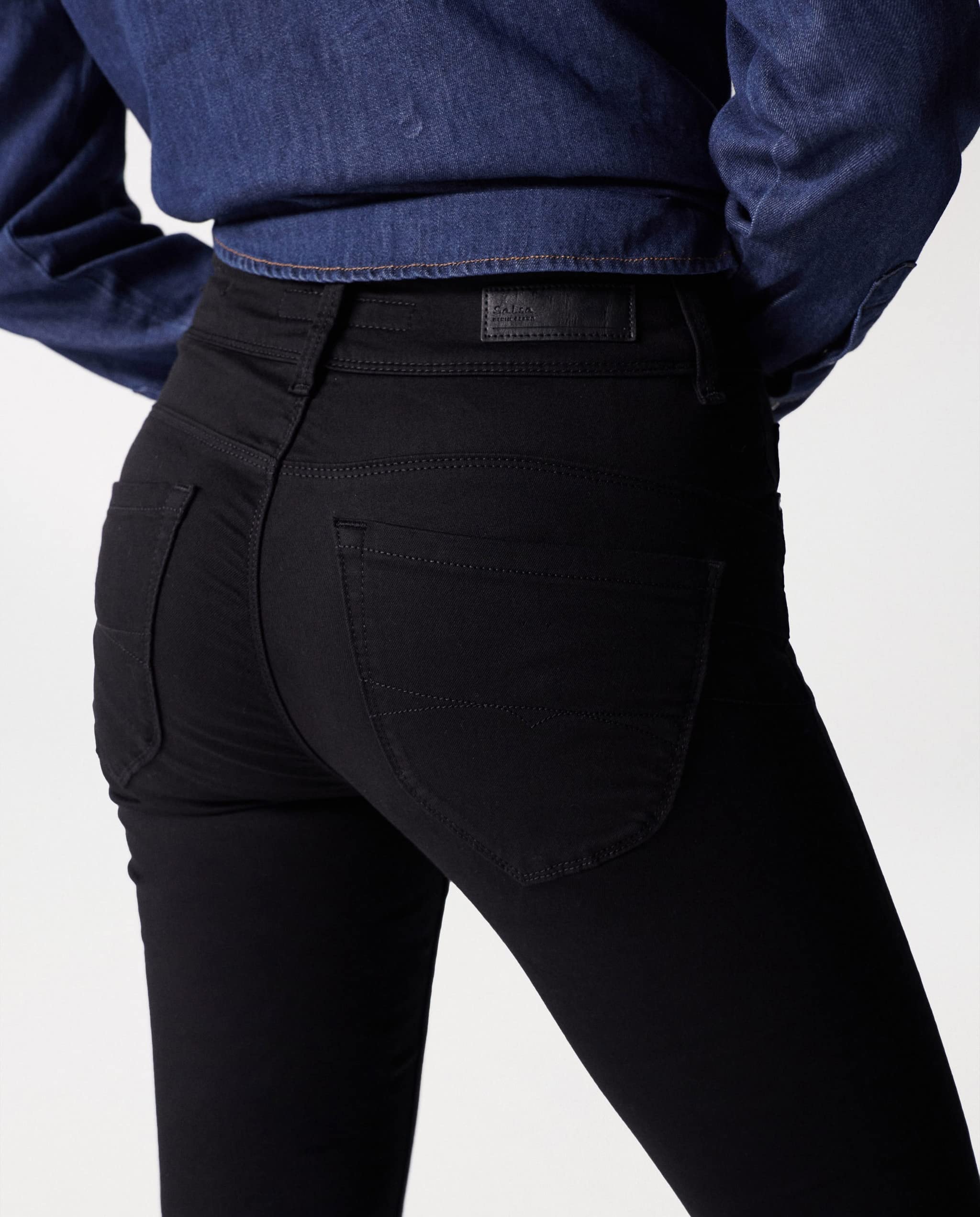 Salsa Secret Skinny True Black - Jeans Mujer