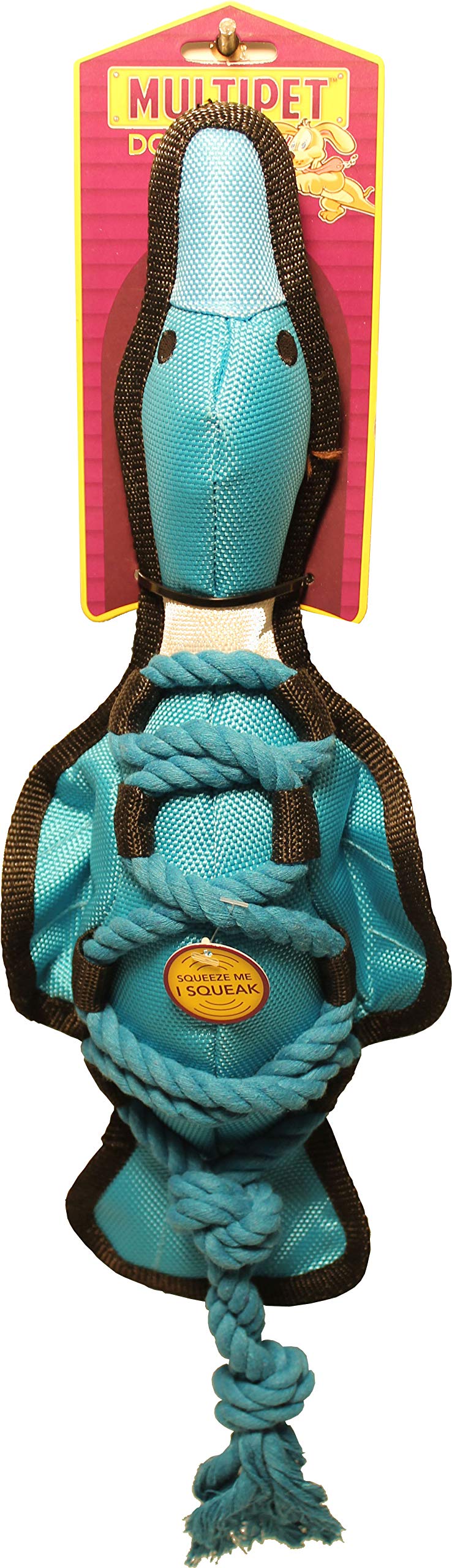MultipetAssorted Cross Rope Nylon Medium Tug Toy