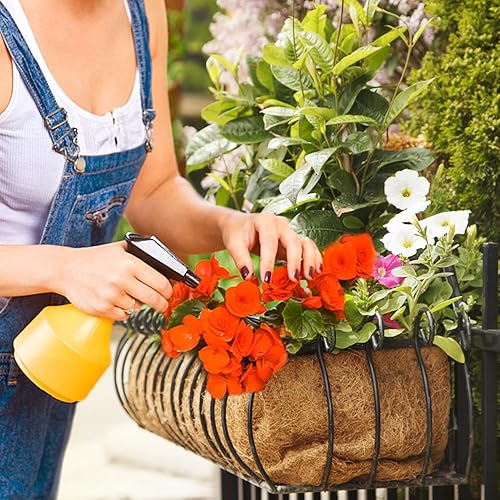 Miniatura 2 de ANPHSIN Revestimientos de coco de 36 pulgadas para jardinera de ventana, paquete de 3 revestimientos de fibra de coco 100% natural de repuesto para