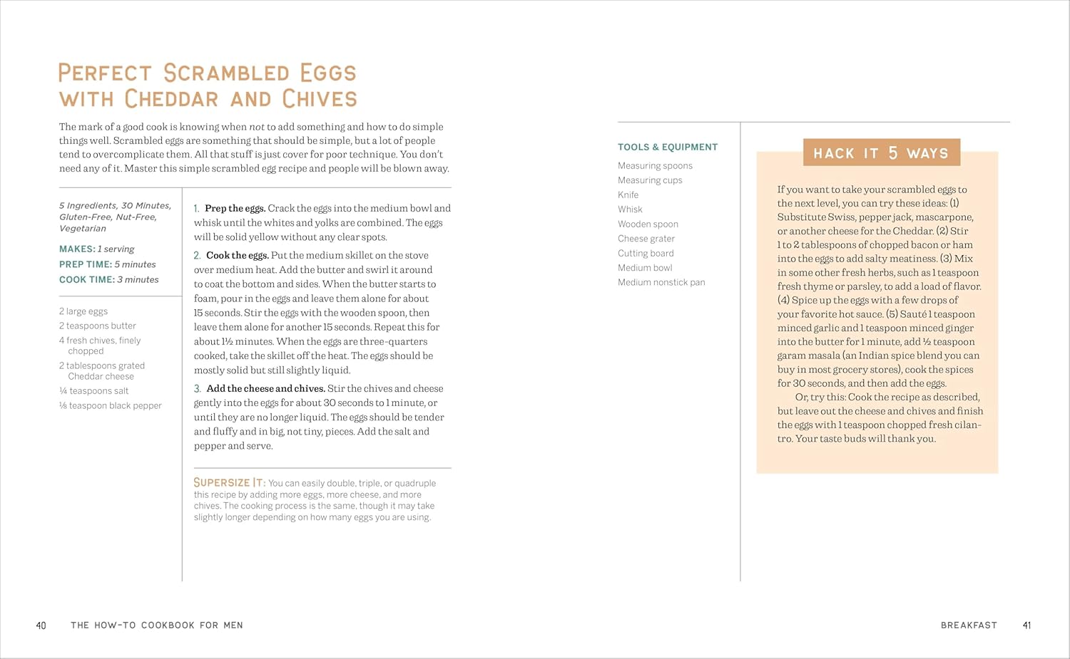 The How-To Cookbook for Men: 100 Easy Recipes to Learn the Basics - Image 5