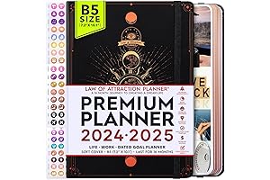 Premium 2024 Law of Attraction Vision Board Planner