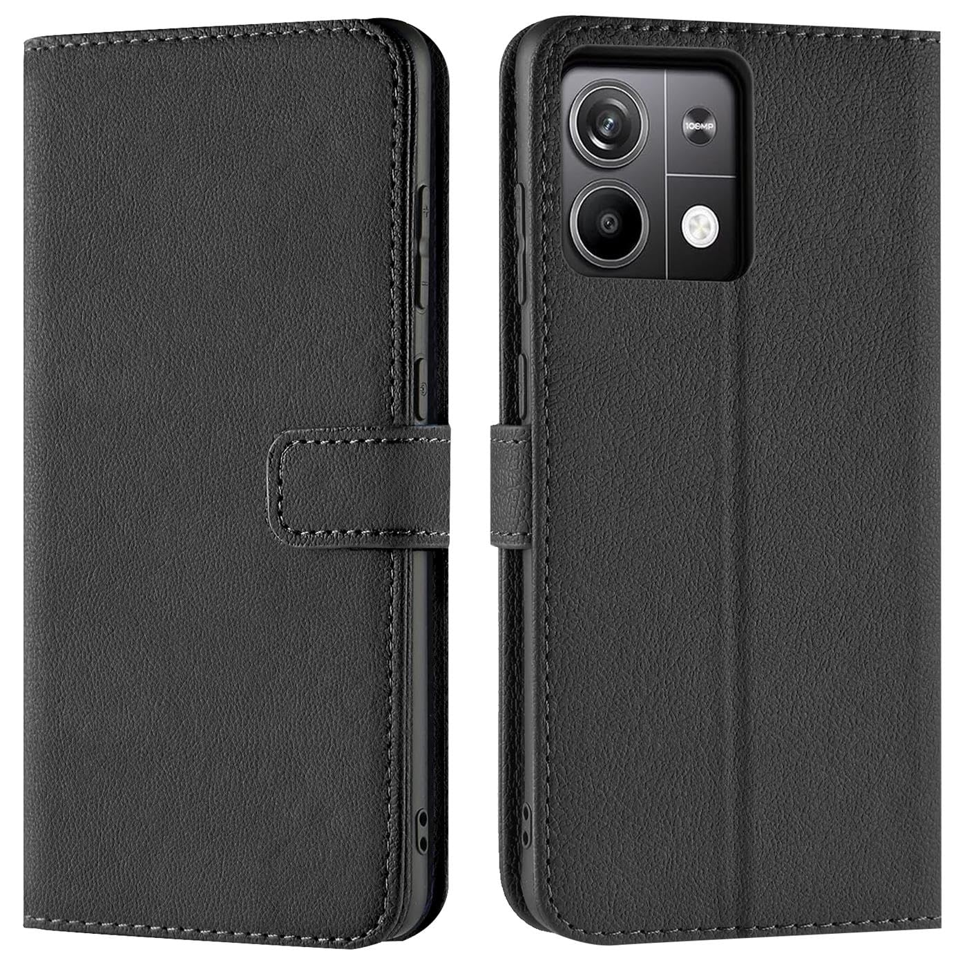 Custodia A Libro Per Xiaomi Redmi Note 13 5G - Cover Portafoglio Con Tasche Per Carte - Foto 7