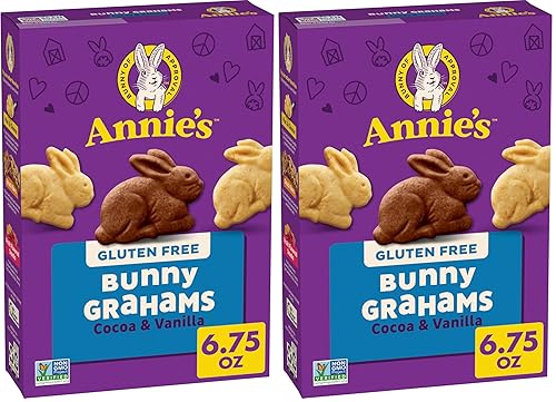 Miniatura 39 de Annie's Organic Cheddar Bunnies - Conejitos horneados de queso cheddar, Graham Snacks