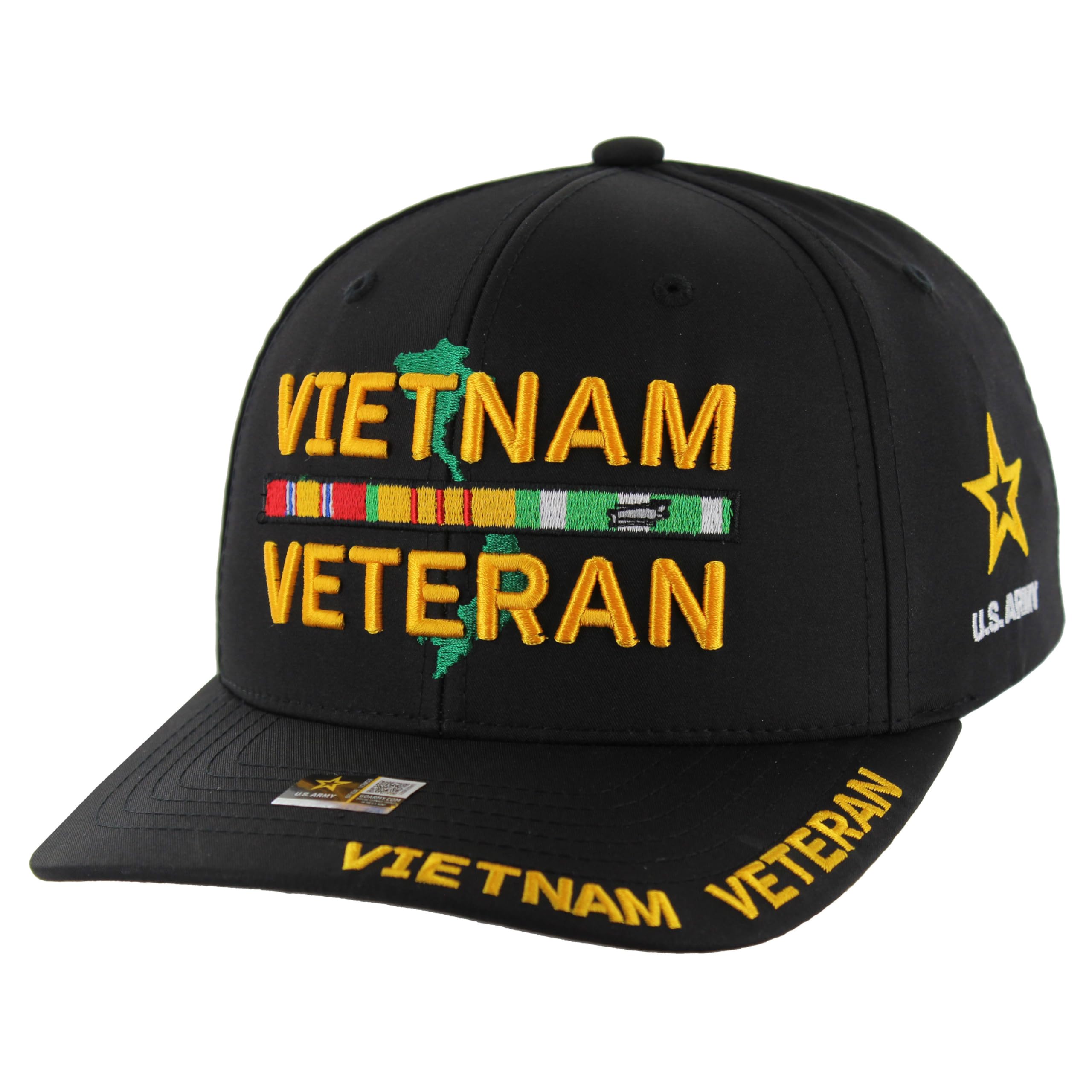 Vietnam Veteran Hat for Men US Army Official Baseball Cap