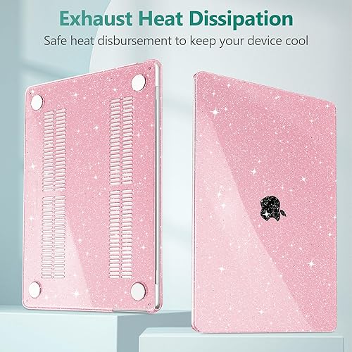 Miniatura 4 de May Chen Funda rígida de plástico para MacBook Air M2 de 15 pulgadas A2941 2023, con cubierta de teclado y protector de pantalla para MacBook Air 15