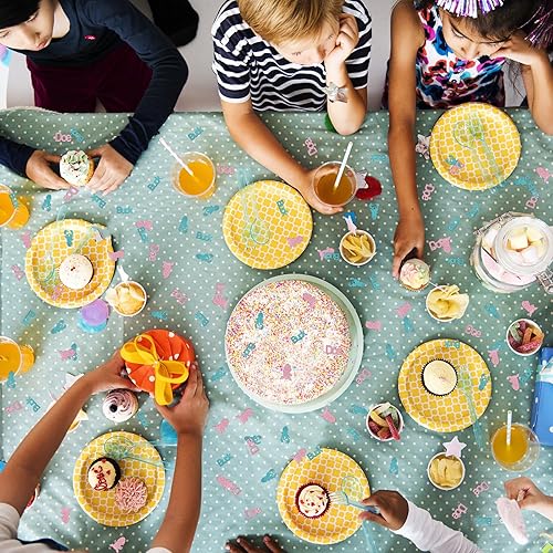 Miniatura 6 de Buck or Doe - Confeti con purpurina, confeti de mesa de baby shower, papel de revelación de género, decoración de mesa para niño o niña, 120 piezas