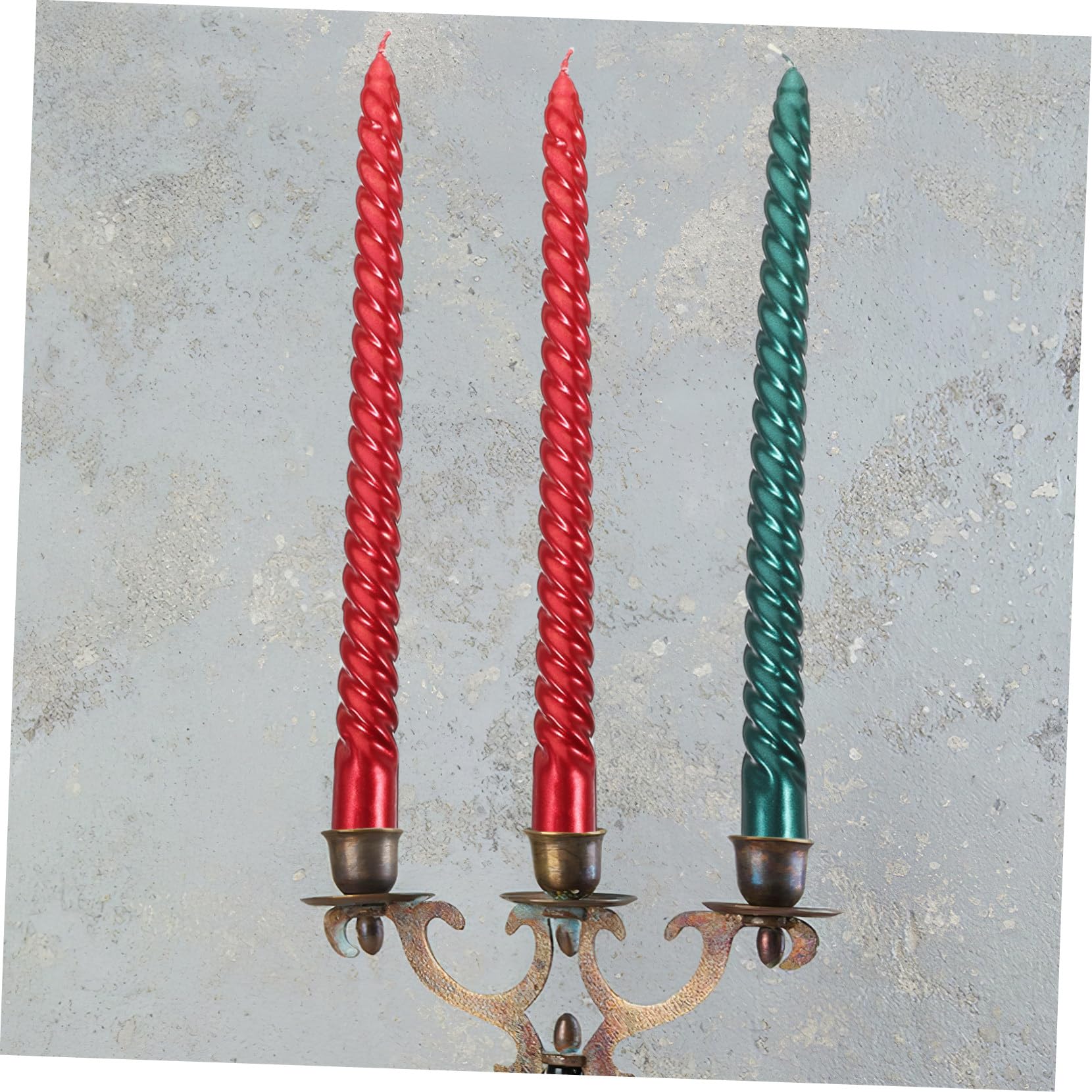 12pezzi Candela Lunga Elegante Da Decorazionper Feste Design Classico Per Matrimonio e Atmosfere Festive