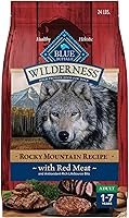 Blue Buffalo Wilderness Rocky Mountain High-Protein Red Meat Adult Dry Dog Food, Wholesome Grains, 24 lb Bag