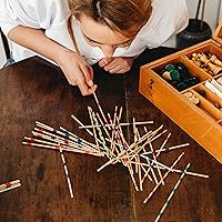 Vista 6 de Paquete de 100 varillas de madera de 1/8 x 12 pulgadas, sin terminar, clavijas de madera natural sin terminar, clavijas de madera sin terminar