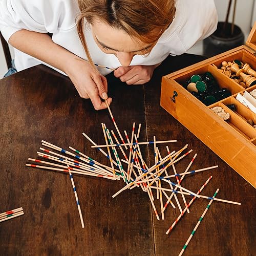 Miniatura 6 de Paquete de 100 varillas de madera de 1/8 x 12 pulgadas, sin terminar, clavijas de madera natural sin terminar, clavijas de madera sin terminar,