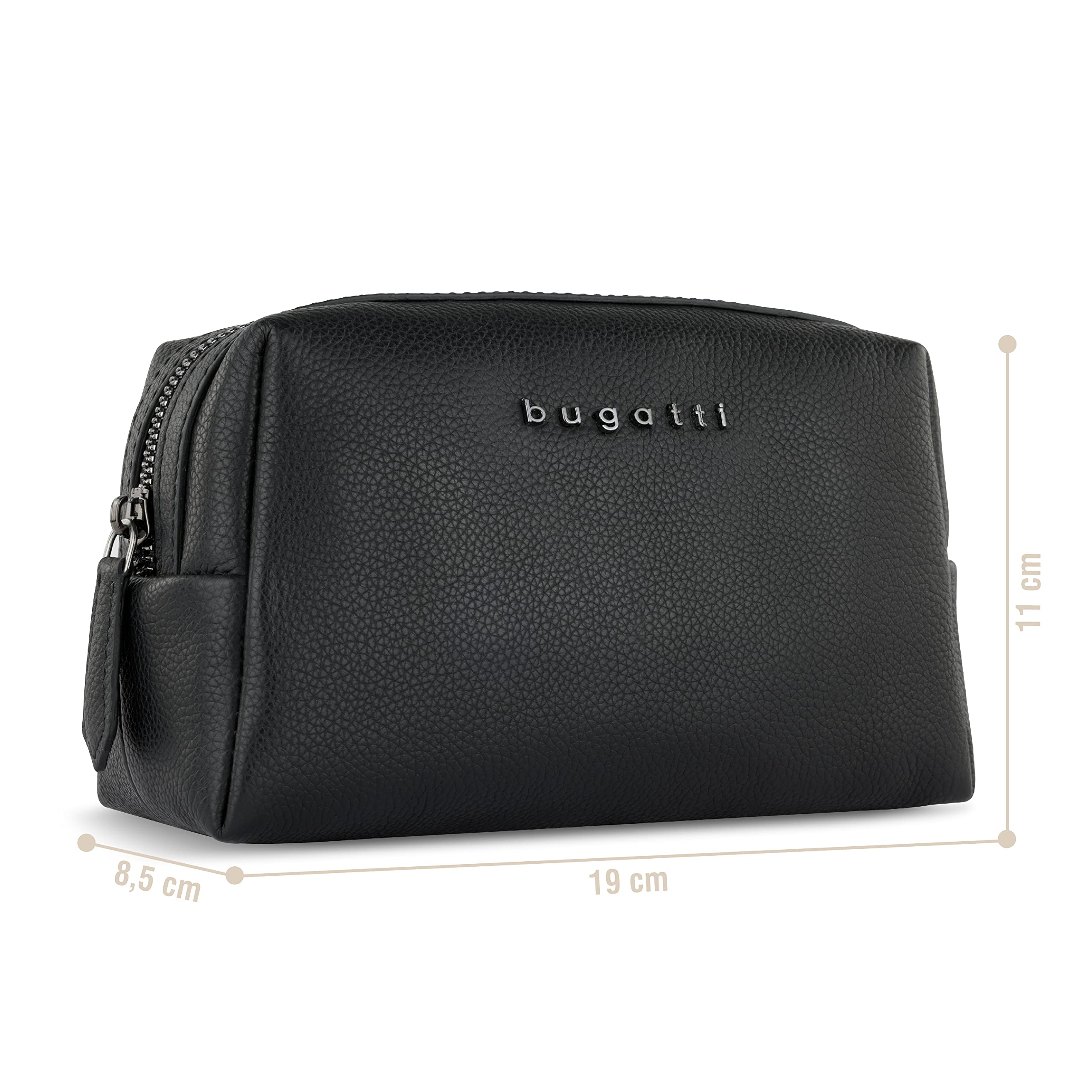bugatti Bella borsa cosmetica in pelle bovina per donna e uomo - borsa