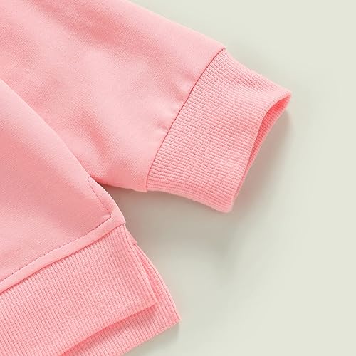 Miniatura 6 de Sudadera unisex de algodón de color sólido para bebé camiseta de manga larga con cuello redondo