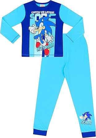 Sonic fleece pyjamas Clearance