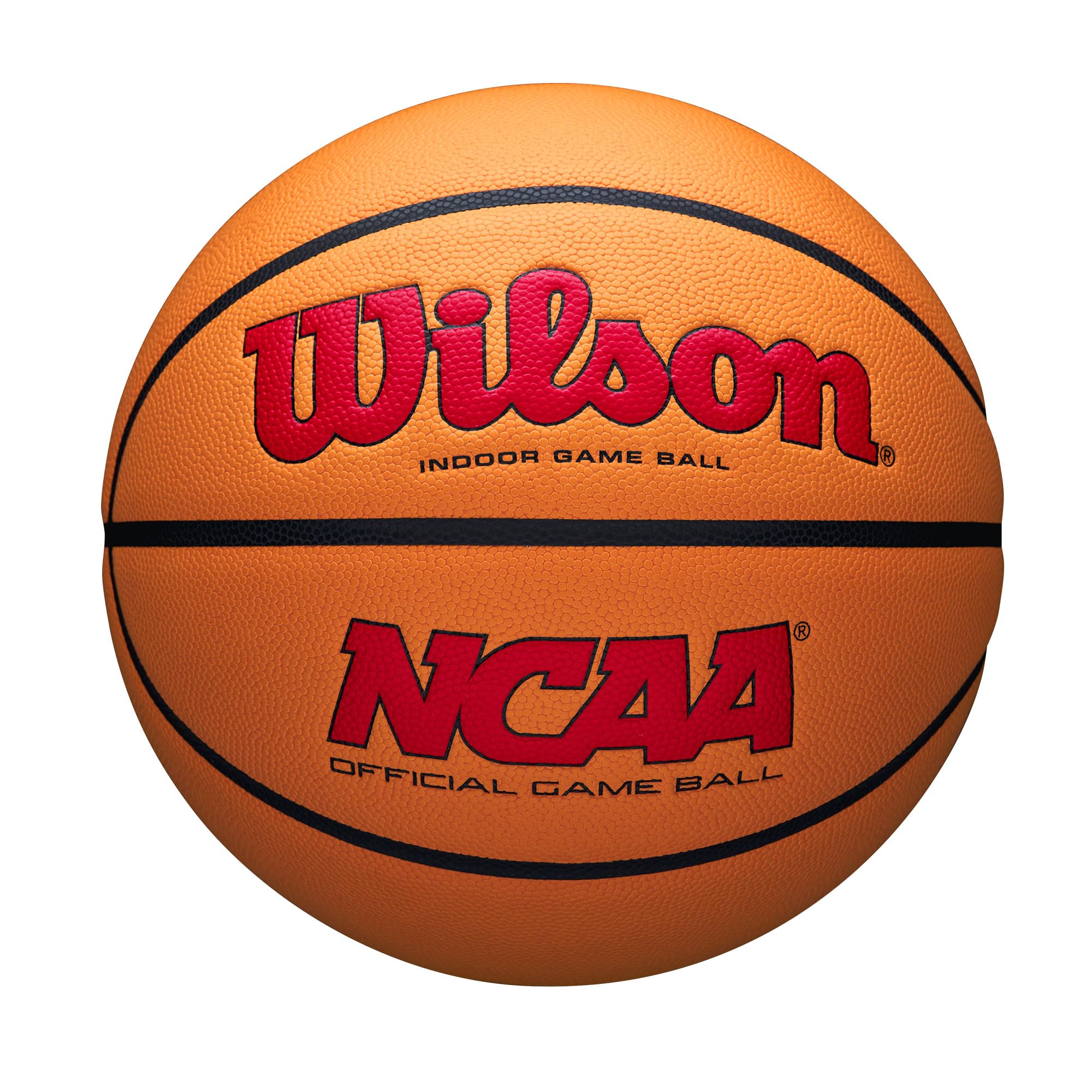 WILSON NCAA Evo NXT Official Indoor Game Basketballs - Sizes 6 and 7