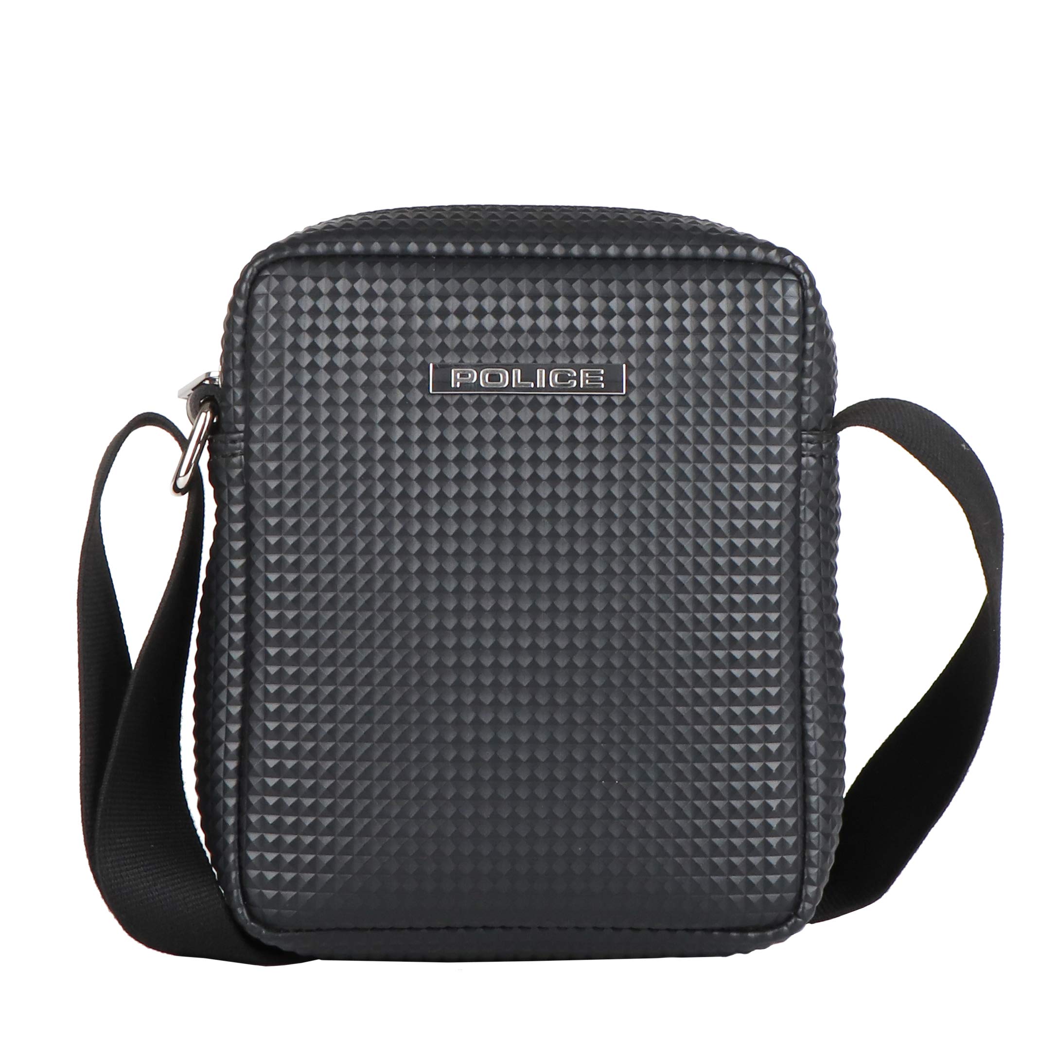 police Unisex Sling Bag | Crossbody Multipurpose Leather Hand Bag For Office | Bag For Business Cash Collection | Sling Bag for Both Men & Women Travelling - Black-picture-29