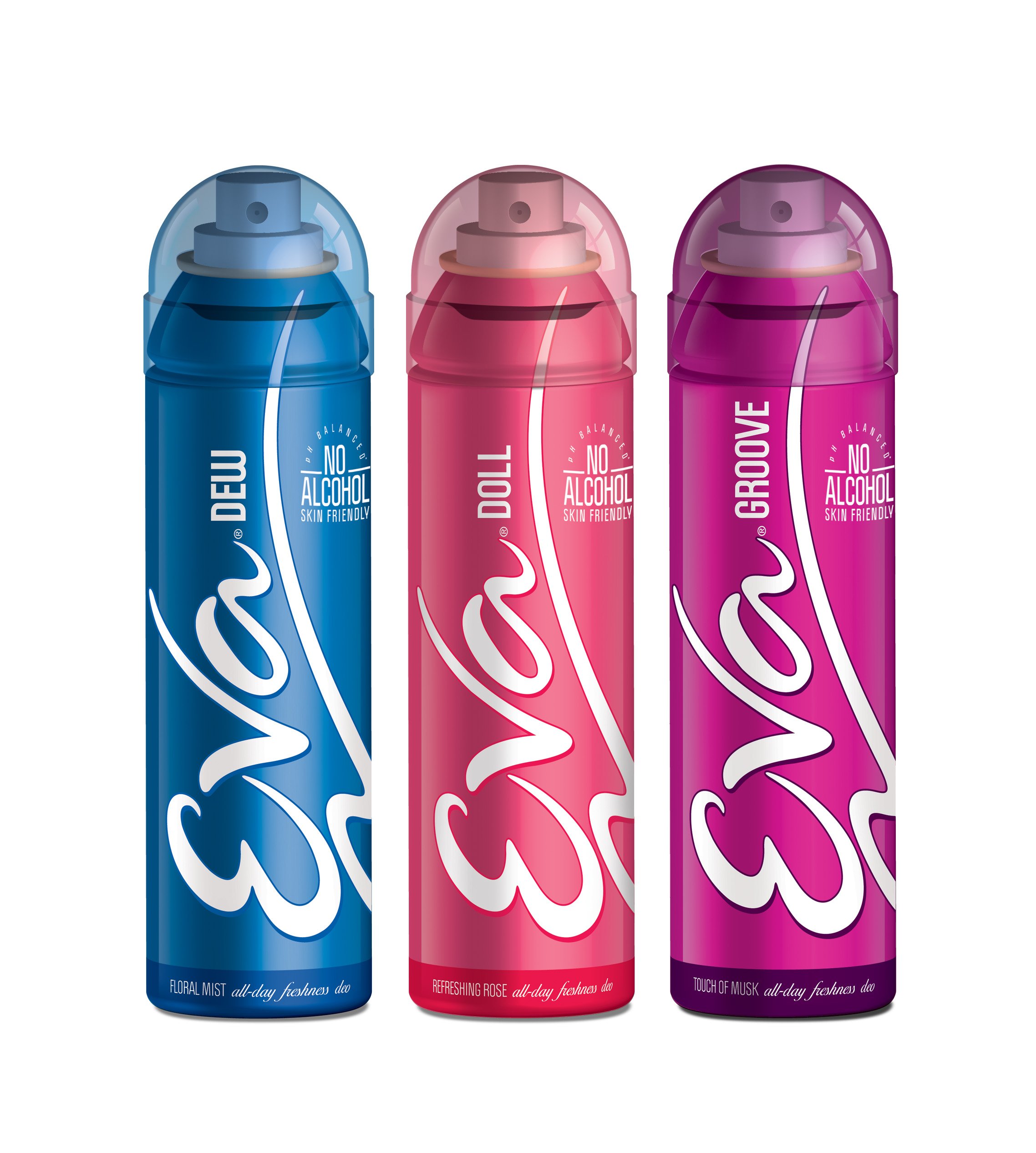 Eva Deodorants 125ml Doll, Dew and Groove Combo 3-picture-25