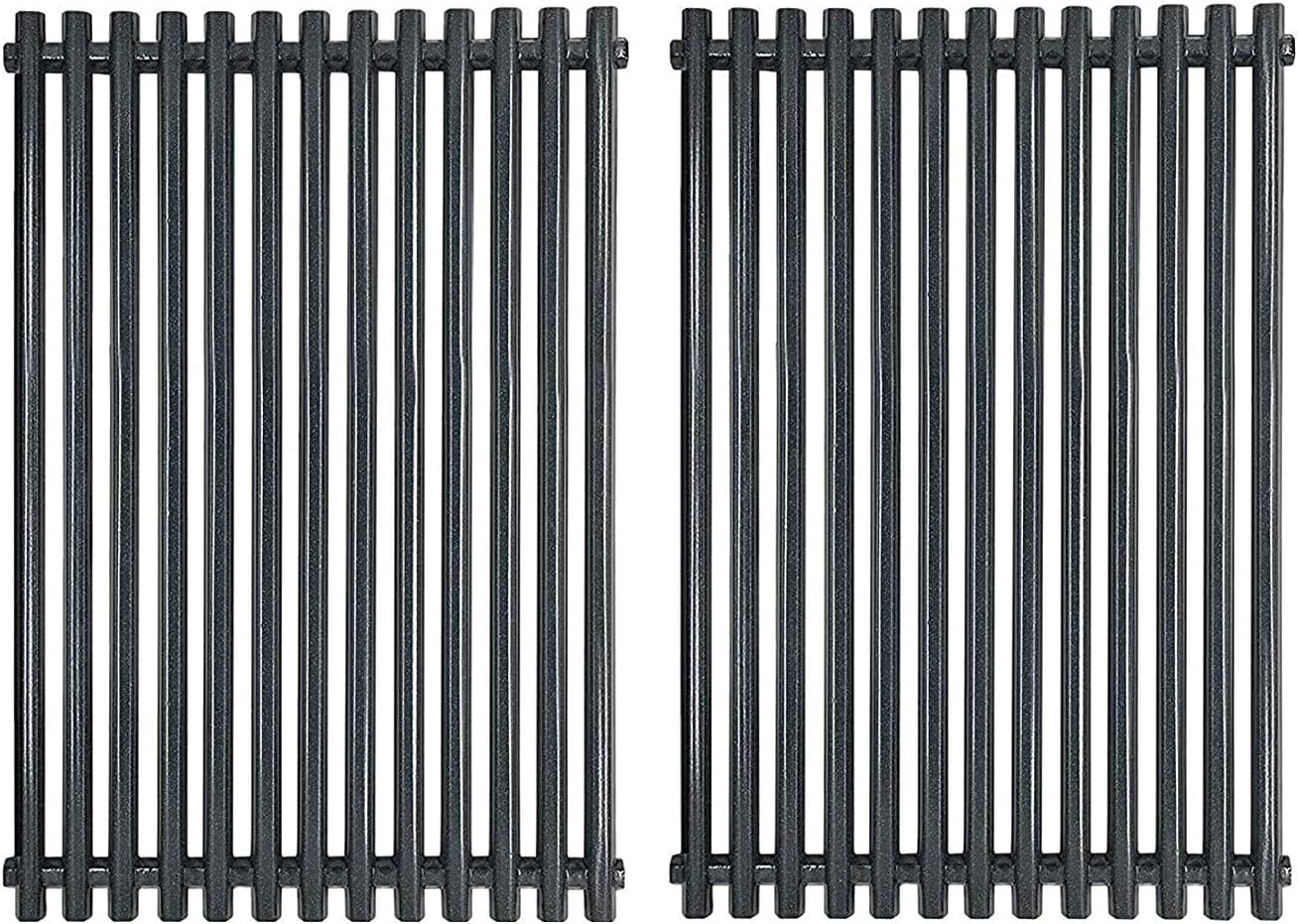 Htanch PG525 (2-Pack) Porcelain Steel Grill PG525 (2-Pack) Porcelain Steel Grill Grid Grates for Weber Spirit 300,E-310 & E-320, Spirit S-310 & S-320,Genesis 1000-5000 Spirit 700, Weber 900,