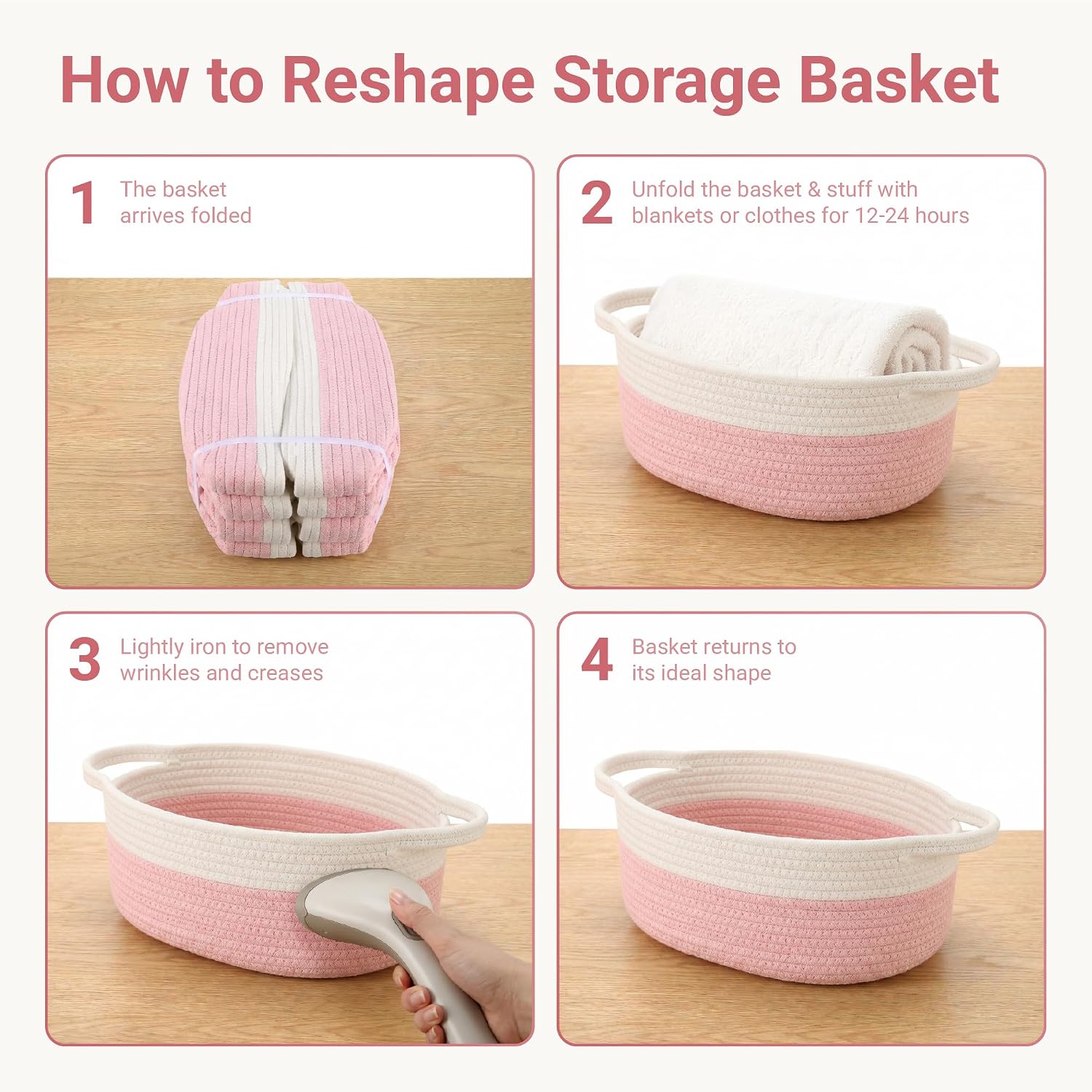 8 Pack Small Woven Baskets with Gift Bags, Ribbons, Wrap Tissue Papers – Gift Baskets Empty to Fill for Valentines, Baby Shower, Easter, Christmas Day, Decorative Storage Bins for Toys