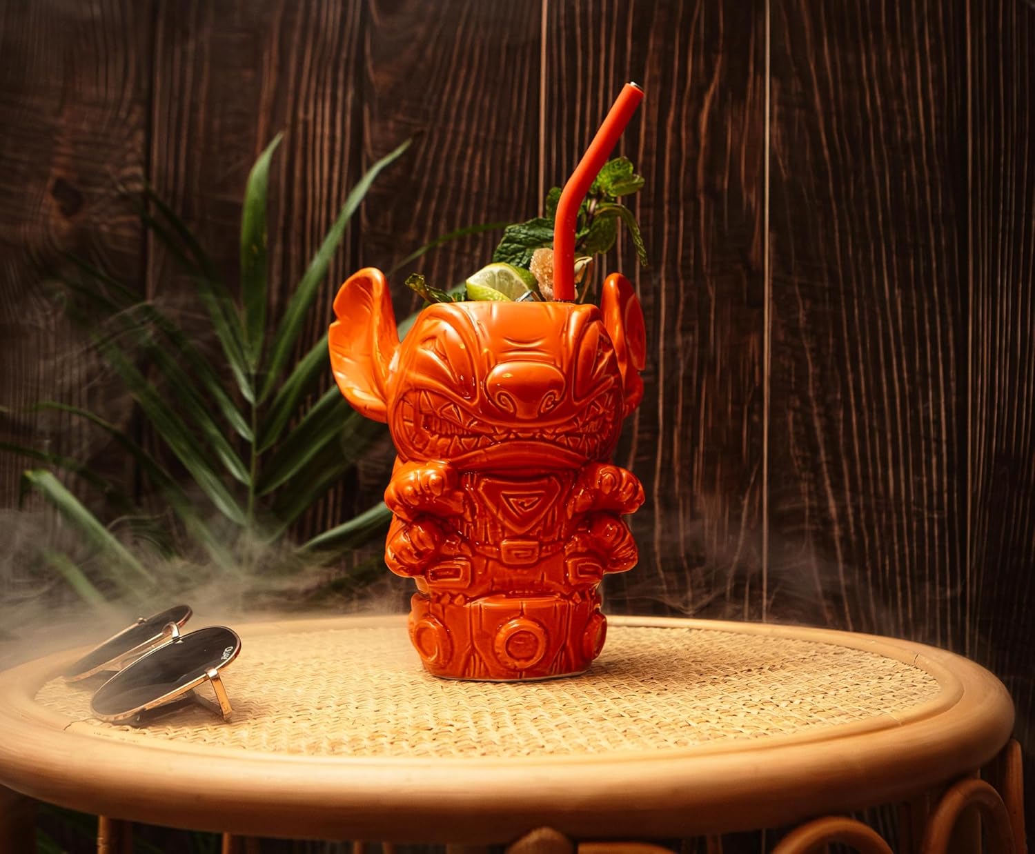 Geeki Tikis Disney Lilo & Stitch Experiment 626 Ceramic Mug | Party Cocktail Tumbler For Liquor and Beverages | Holds 20 Ounces