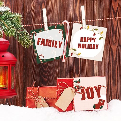 Miniatura 6 de 9 blocs de notas adhesivas de Navidad, 450 blocs de notas de Navidad de Papá Noel, autoadhesivo, bloc de notas extraíbles, 50 hojas cada uno para