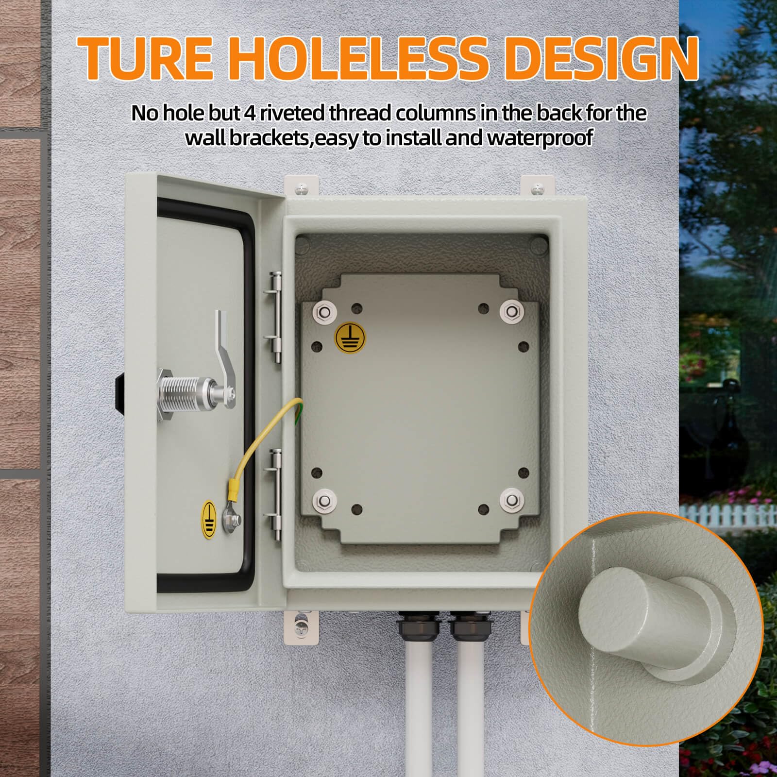 Caja De Conexiones Impermeable Para Proyectos Exteriores | Meses Sin