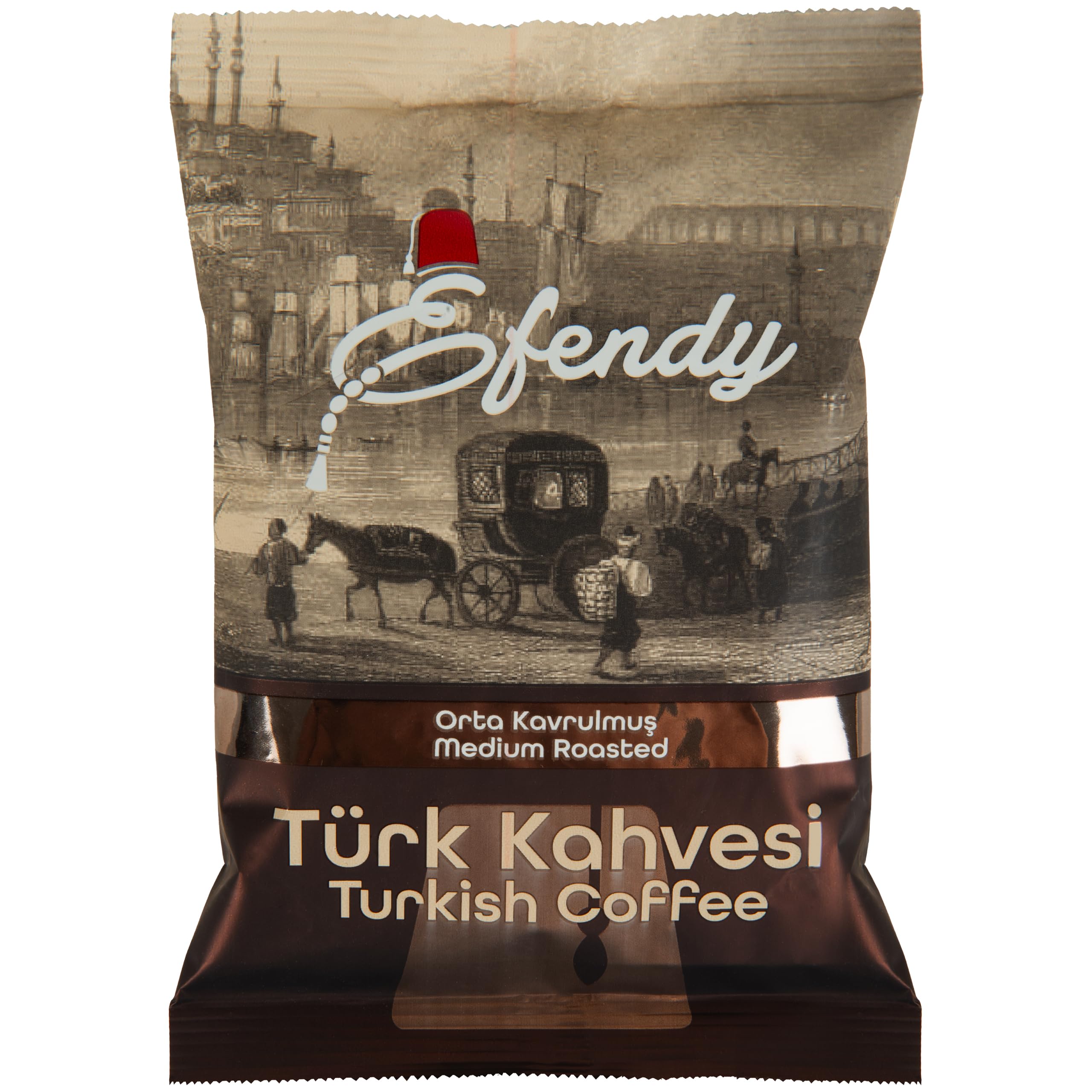Shazel Efendy Geleneksel Türk Kahvesi Orta Kavrulmuş - 100 gr