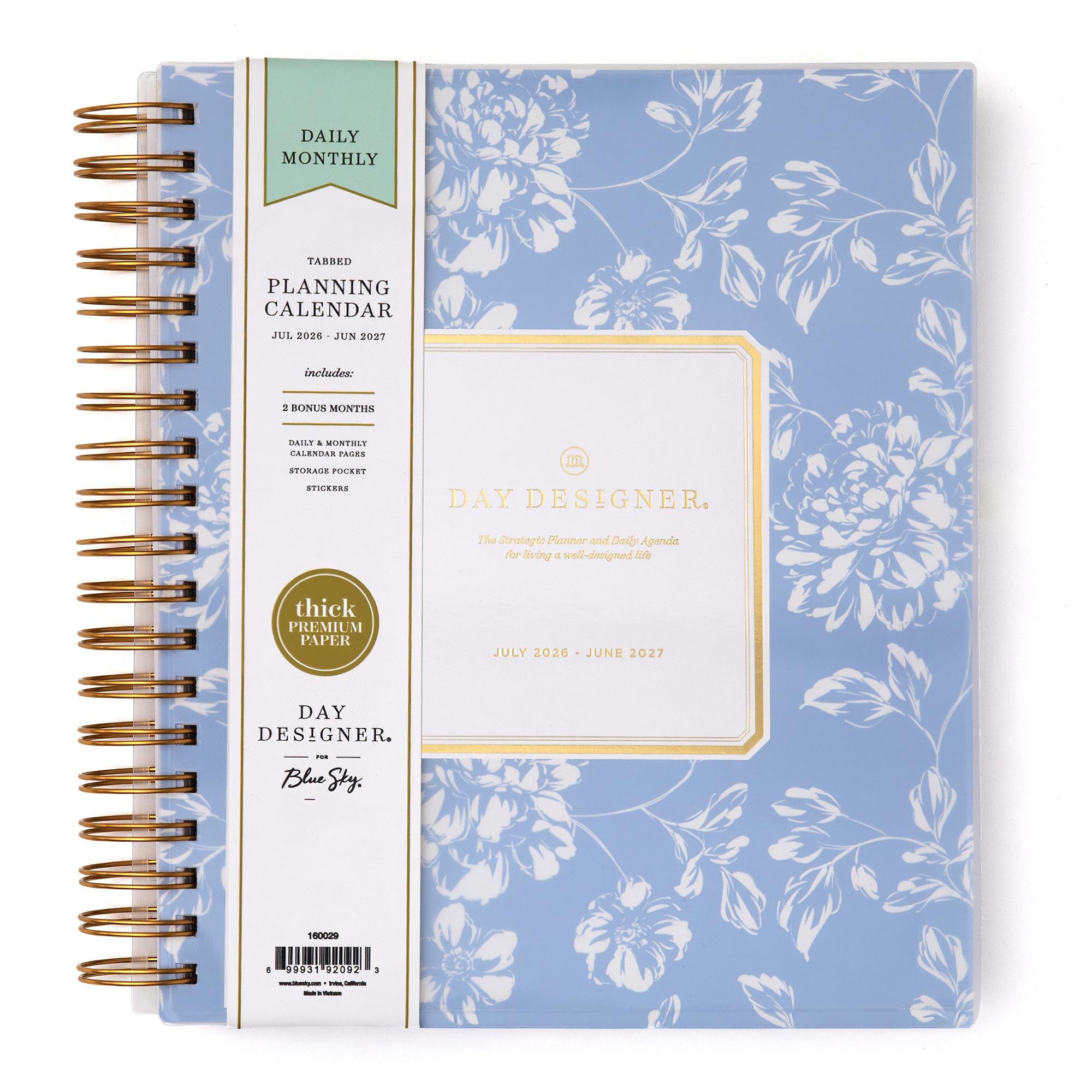 Amazon.com : Blue Sky Day Designer 2026-2027 Daily and Monthly