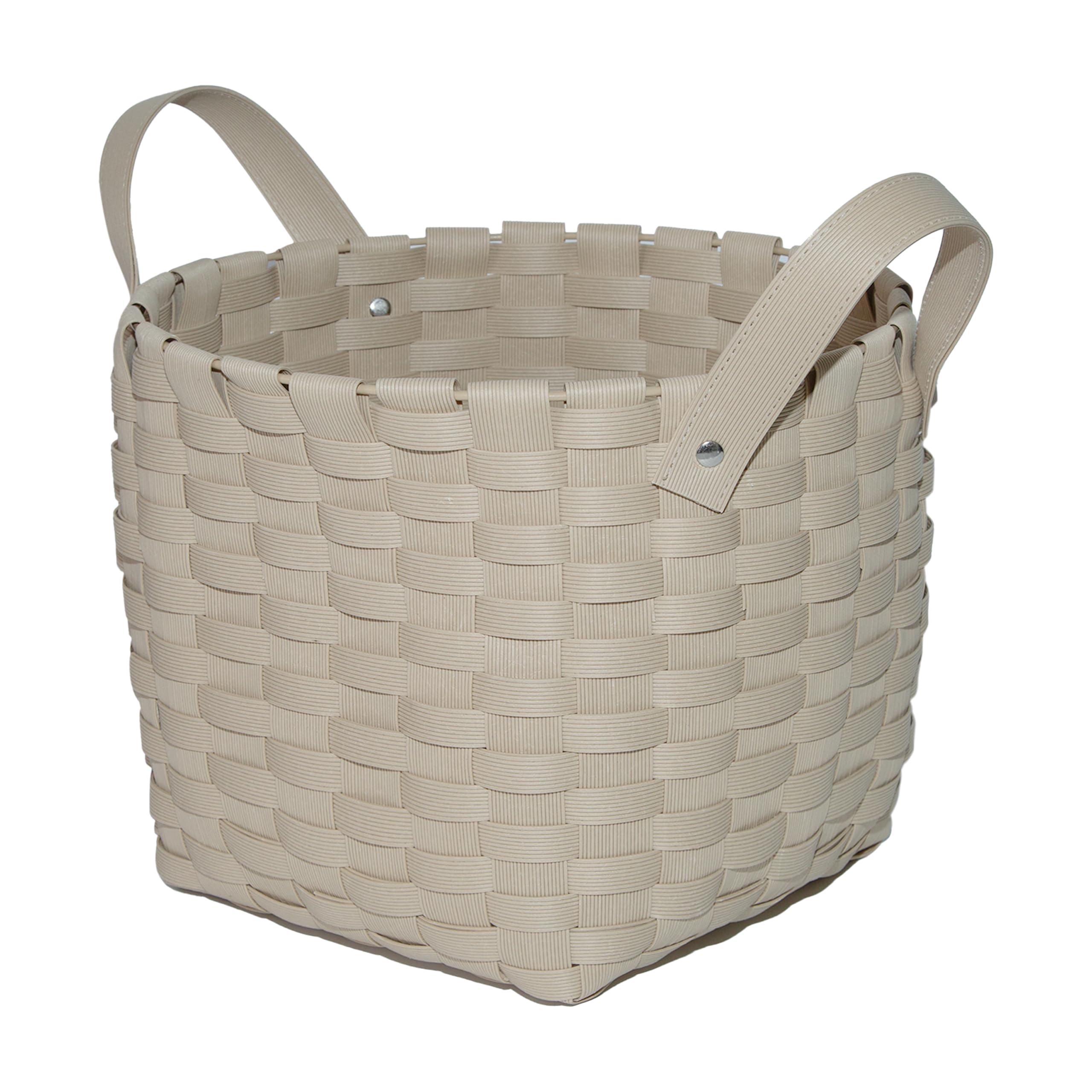 Wickerfield plastic woven basket bathroom storage baskets wicker hamper small boxes for toy with handles