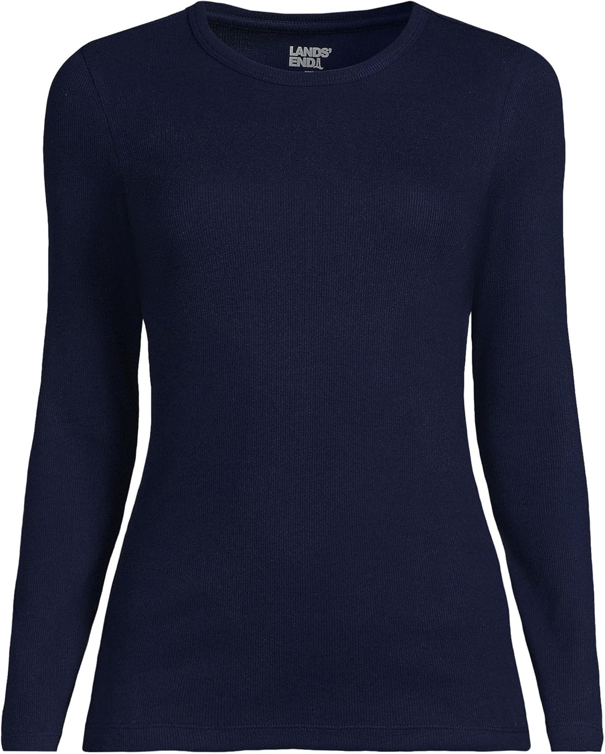 Lands' End Women's Cotton Rib Knit T-Shirt - Image 5