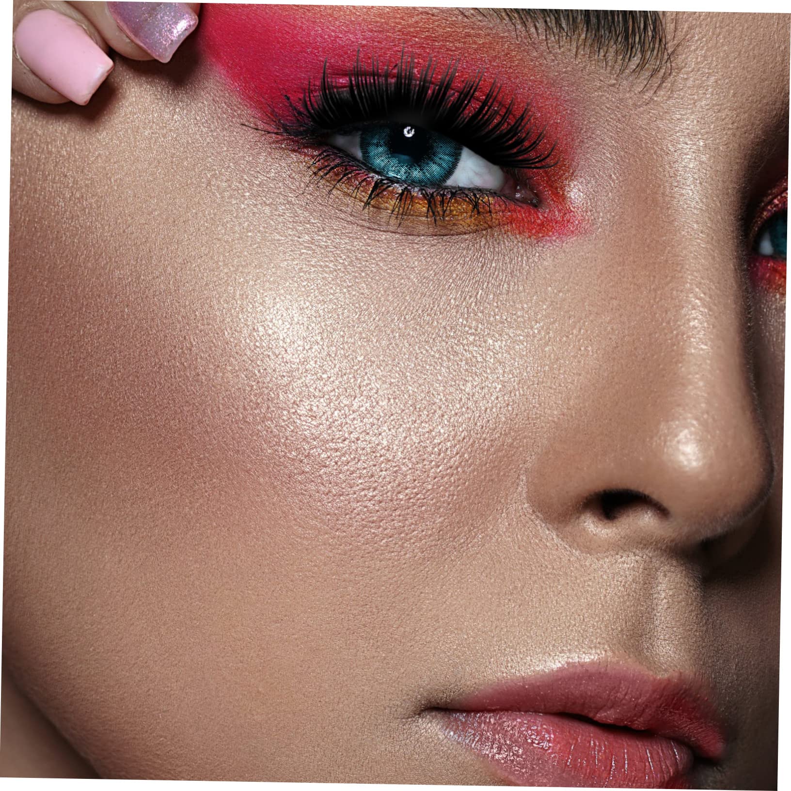 Mipcase 40paia Ciglia Finte Naturali Per Ragazze Effetto Realistico e Comodo Da Indossare Per Trucco Degli Occhi e Look Affascinante
