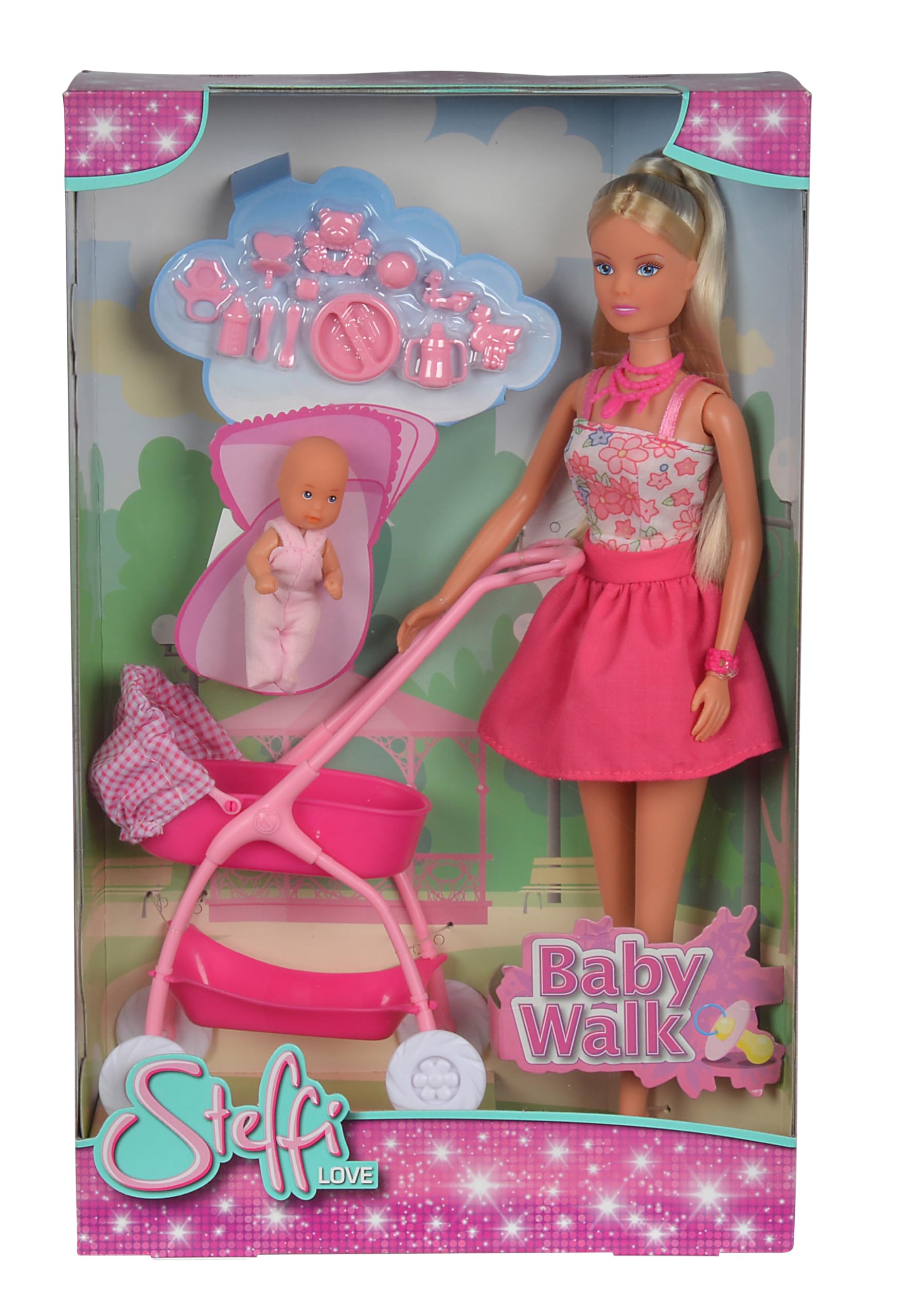 Simba Steffi Love Hawaii Camper, 105733523 - Muñeca De