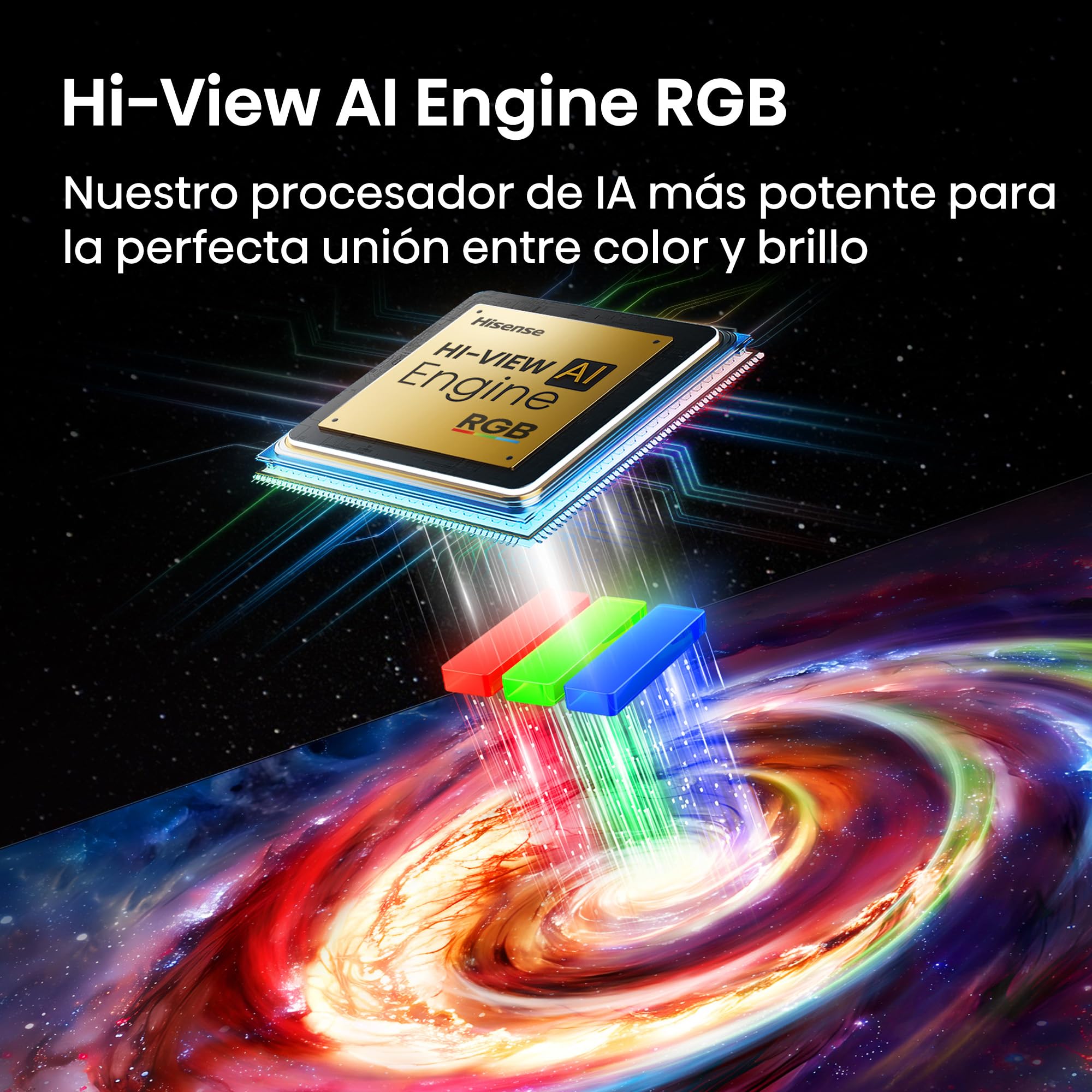 Hisense 85UR8S - RGB MiniLED Smart TV 85 Pulgadas, Hi-View AI Engine RGB, Modo Juego 180 Hz Nativos, Anti-Reflection & Glare-Free, Sonido Envolvente 2.1.2, IMAX Enhanced, Dolby Vision IQ, HDR10+