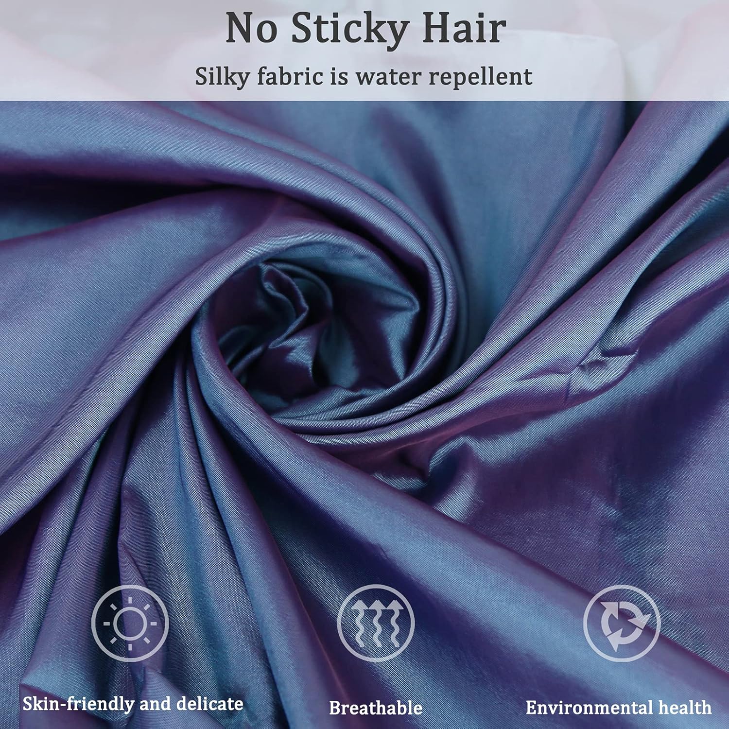 Polyester Fabric Salon Smock Professional Stylist Jacket Waterproof Haircut Cape Barber Apron - Image 3