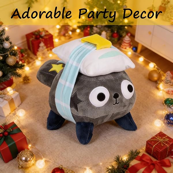 Dandy's World Plush, Dandy's World Plushies Pebble with a Pillow, Cute Plush Toy Gift for Fans Collection, Soft Stuffed Animal Doll for Bedroom Decor, Birthday Present - 4