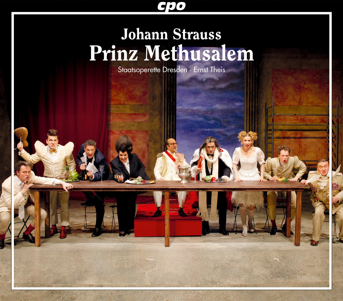 Prinz Methusalem [Audio CD] Theis; Frey; Glatte; Ernst; Wiemer; Sauerzapf; Andree; Oberüber; Choir & Orchestra Der Staatsoperette Dresden; Strauss Johann and Ernst Theis