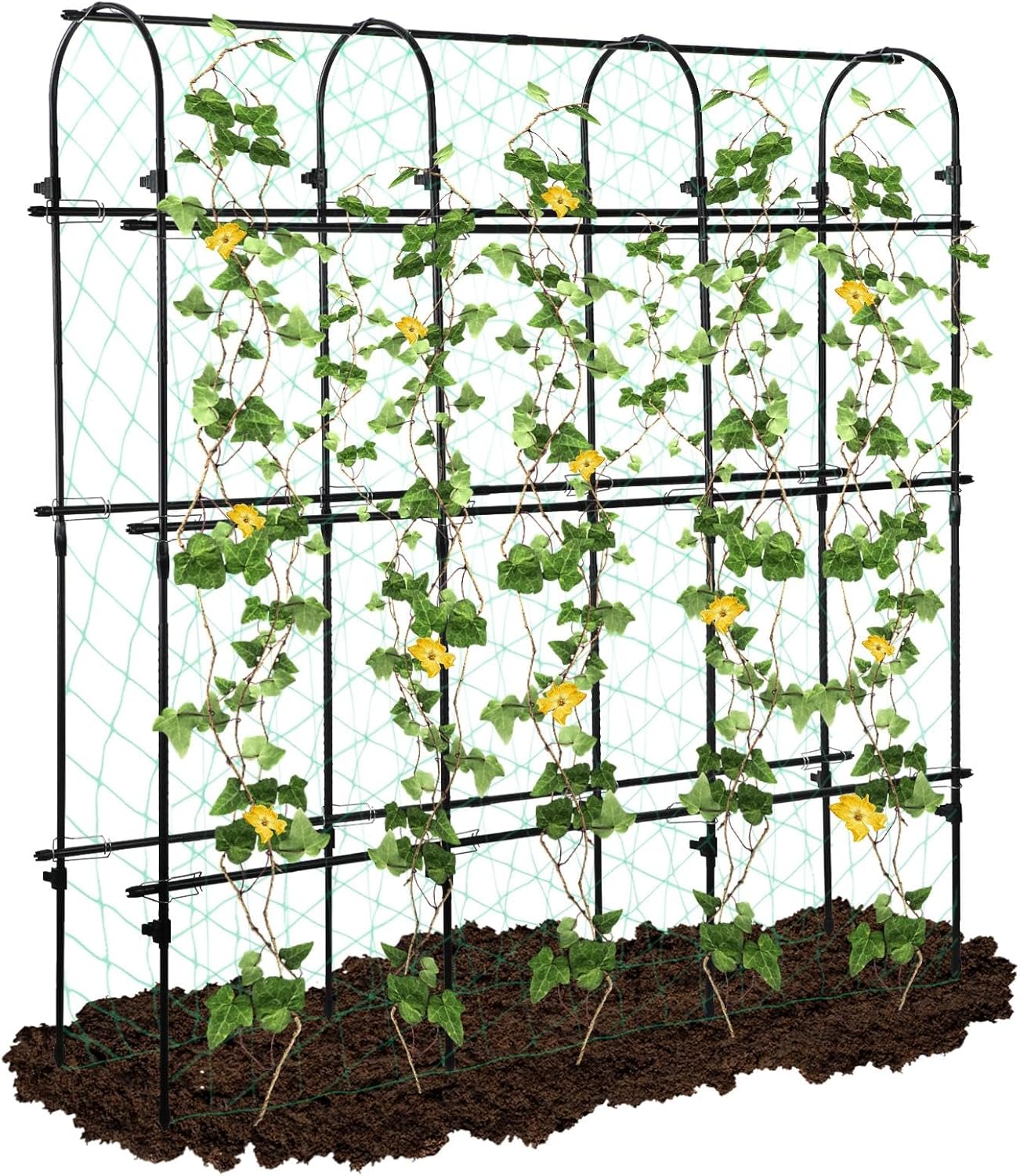 SEHERTIWY 6ft Garden Trellis for Climbing Plants Outdoor