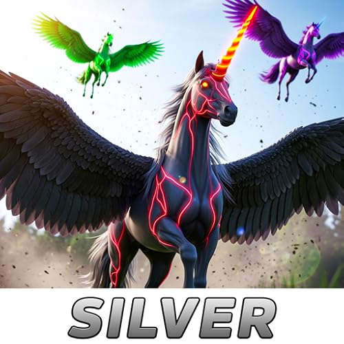 Magical Black Flying Horse Sim: Fantasy Pegasus Adventure 3D