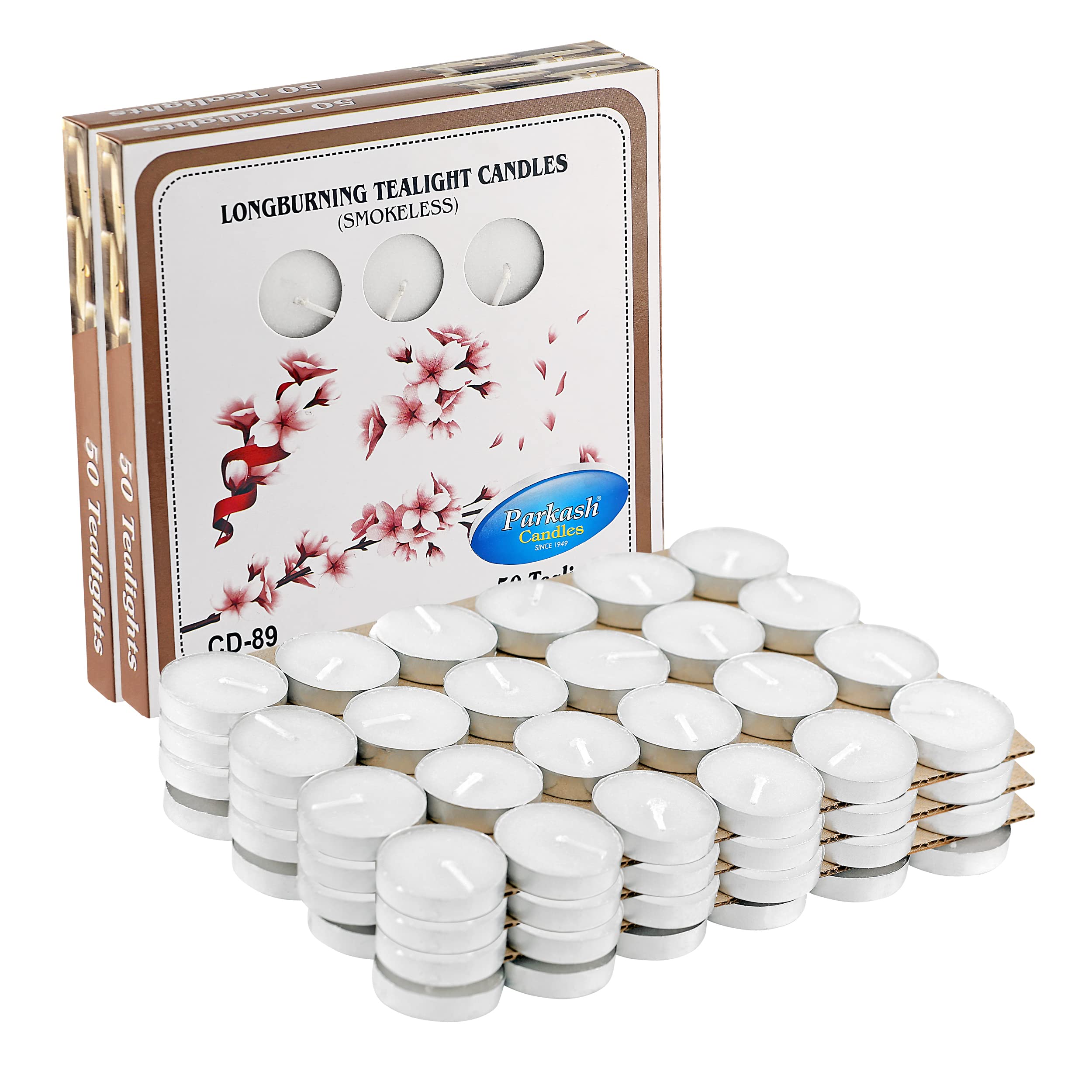 PROSPERRO LUMO by Parkash Candles Wax Tealight Candles (Set of 100, Unscented) (1 Hr-1.5 Hr Burning Time) (B0BSS373F4) Amazon Price History, Amazon Price Tracker
