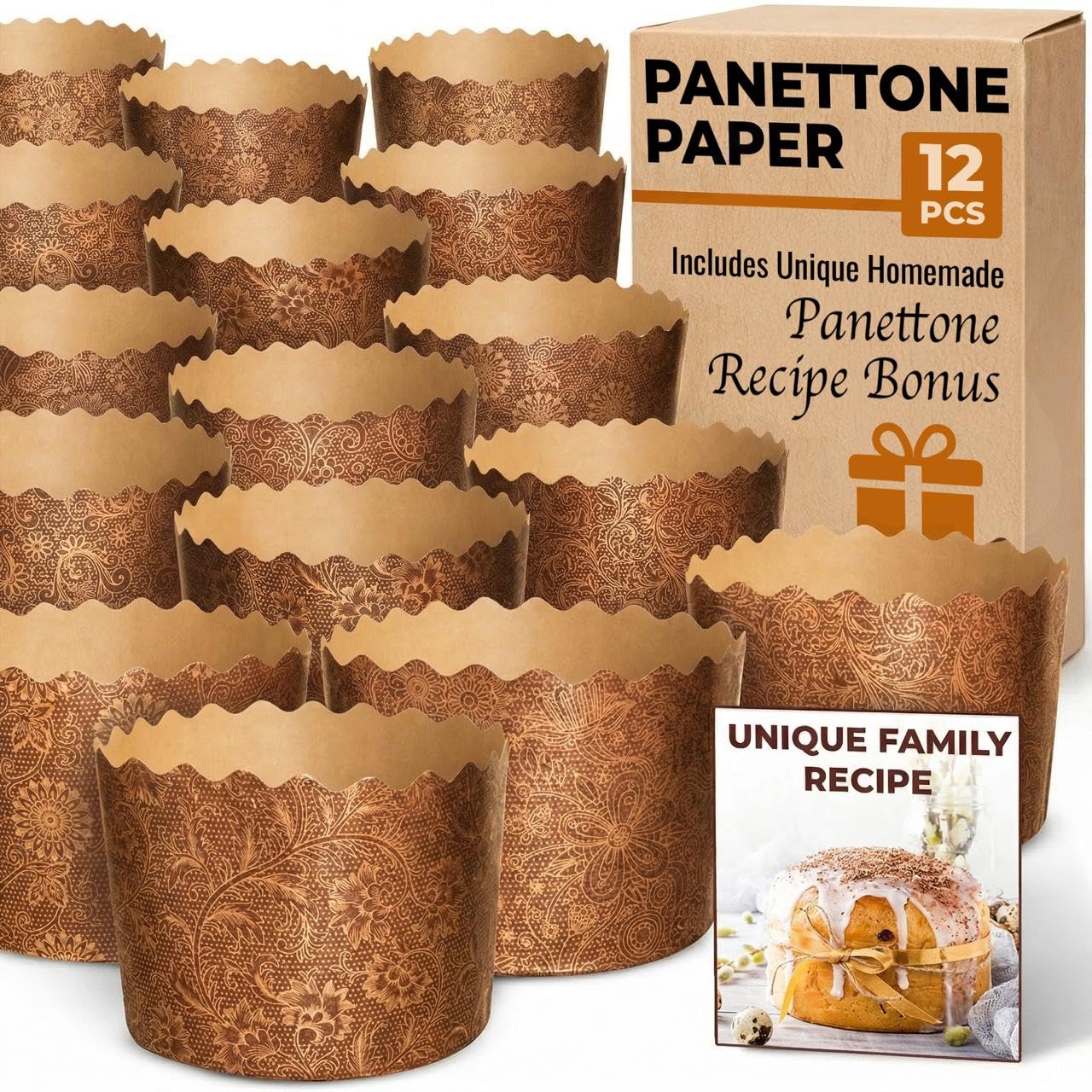 Amazon.com: Easter Bread Forms Paska Bread Mold Kulich Paskha
