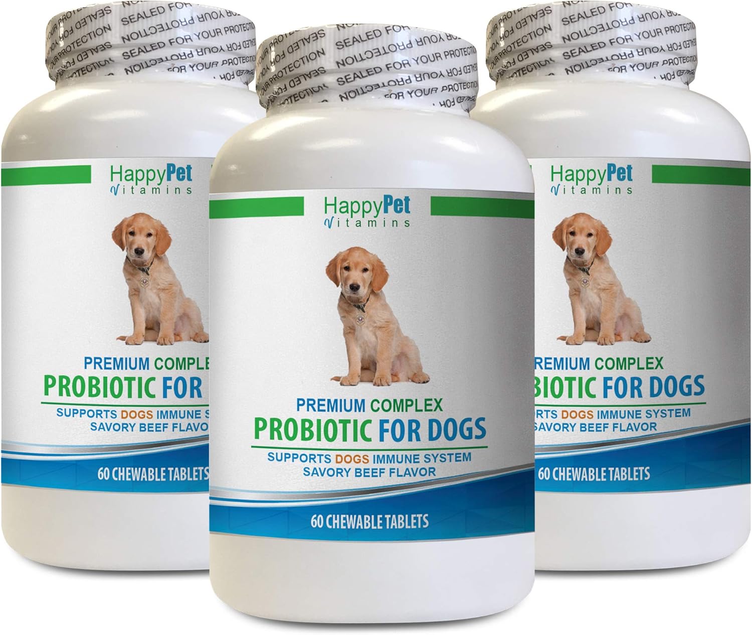 HAPPY PET VITAMINS LLC Dog Digestive Supplement Dog