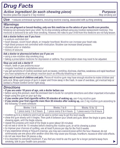Miniatura 11 de Goma de mascar Nicorette, 784341, 1, 1