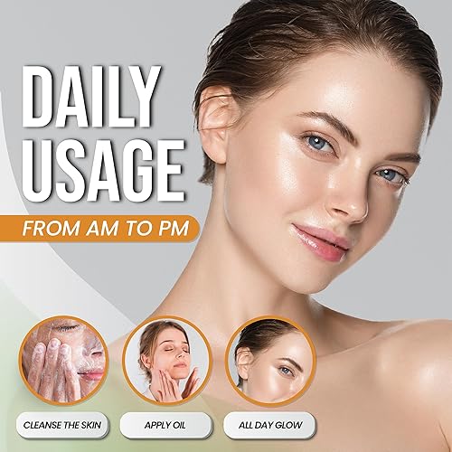 Miniatura 5 de Aceite de cúrcuma - Aceite de cúrcuma prémium para la piel  Aceite de cúrcuma eficaz para manchas oscuras de la cara  Solución natural para el