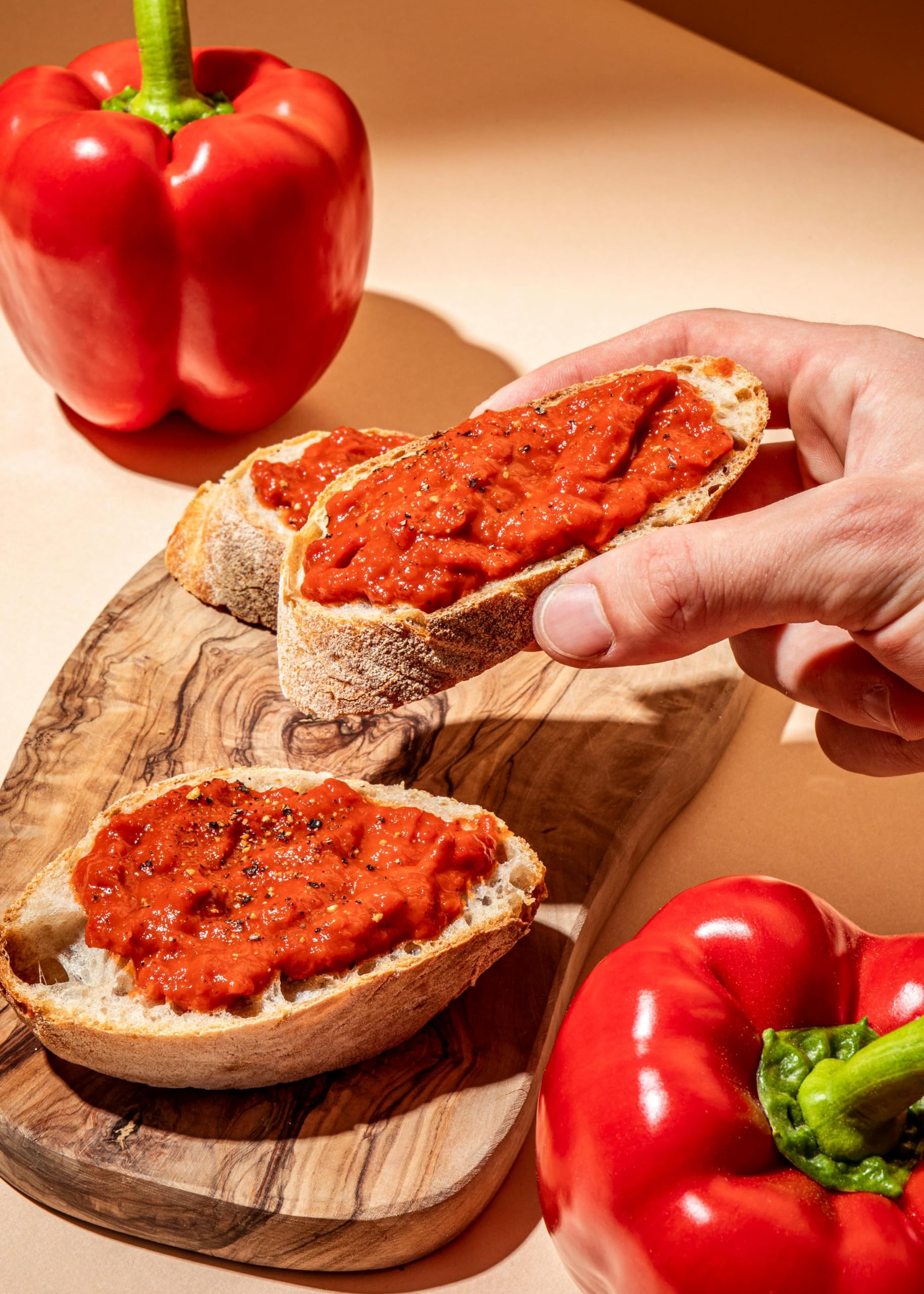 KoRo - Bio Gerösteter Paprika-Aufstrich 6 x 500 g - aus kleiner Manufaktur - ohne künstliche Farb-, Geschmacks- und Konservierungsstoffe - bio - vegan