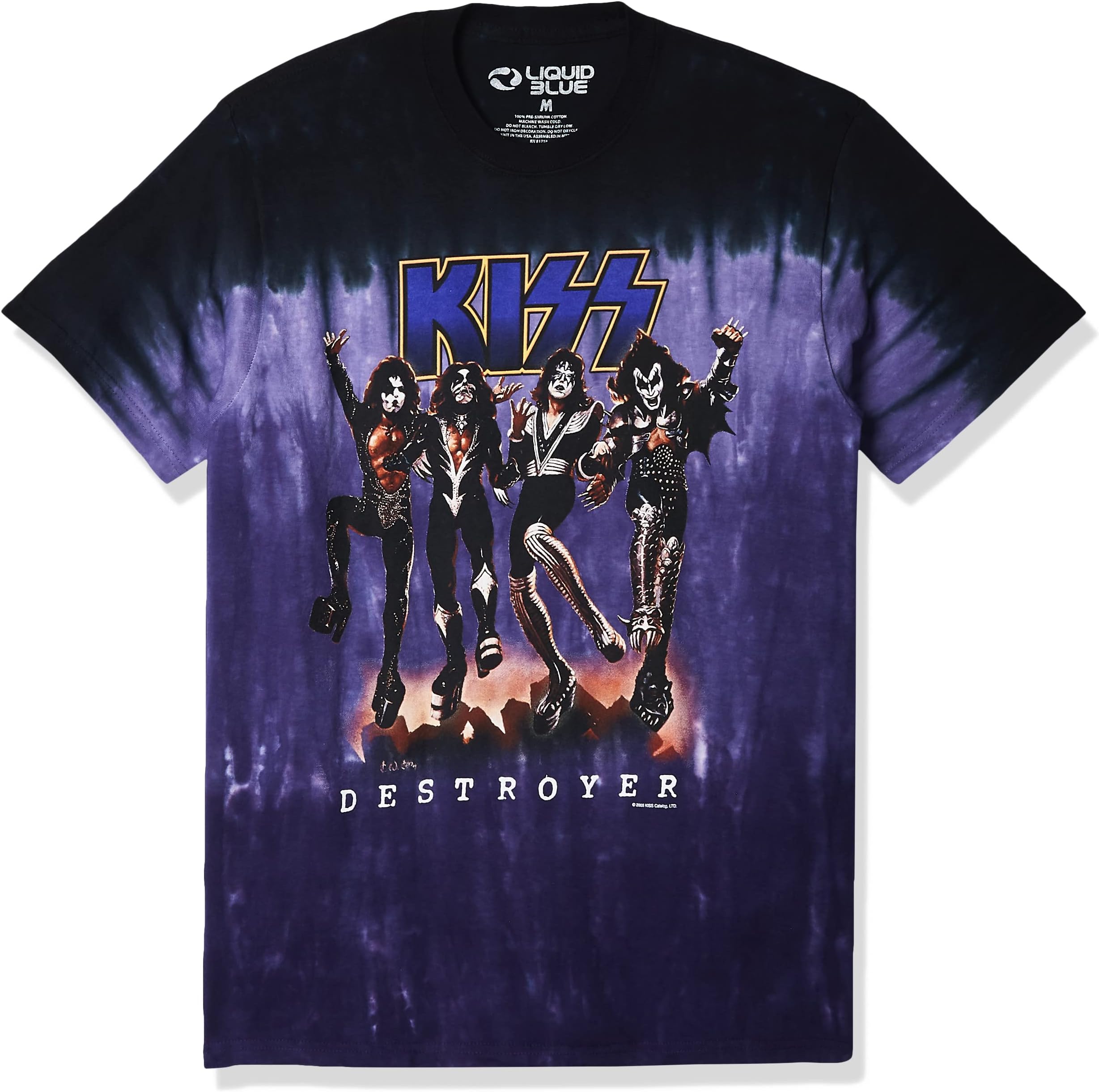 Liquid Blue Men's Kiss Destroyer Short Sleeve T-Shirt T-Shirt