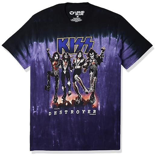 Liquid Blue Men's Kiss Destroyer Short Sleeve T-Shirt