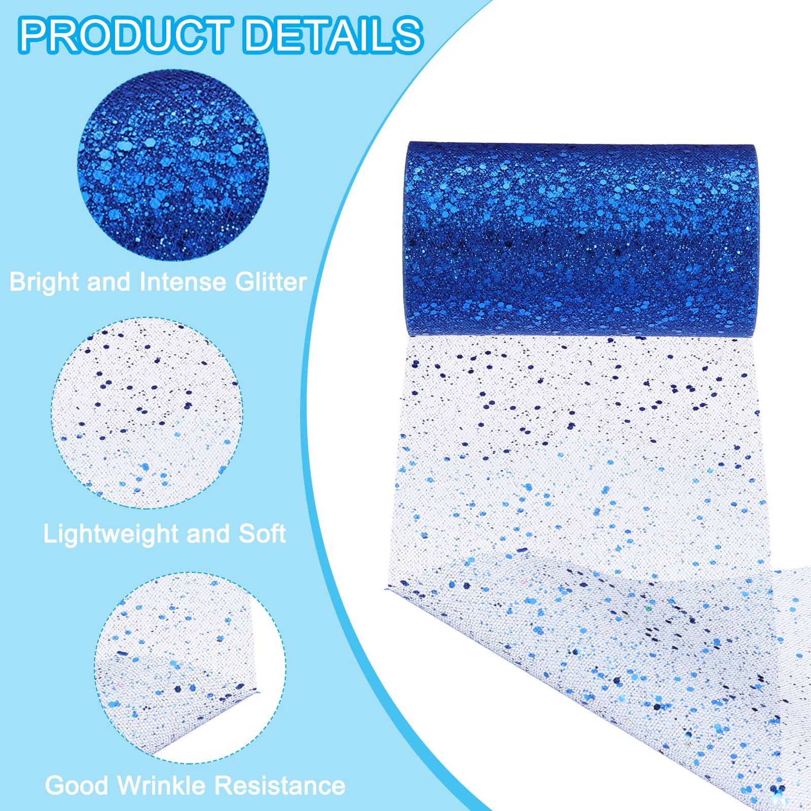 PATIKIL Tulle Fabric Rolls - Image 3